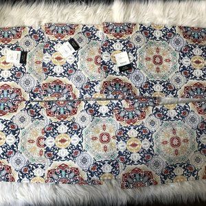 Bundle of 6 Mainstay Placemats Spanish tile Medallions, Discontinued!